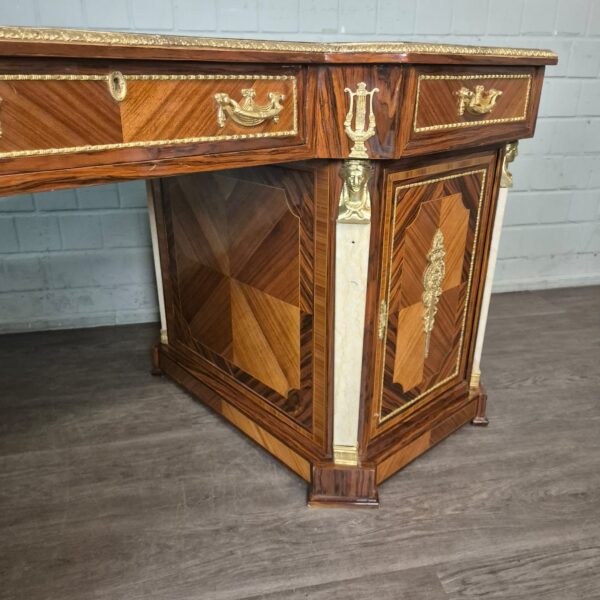 Bureau Noten Barokstijl 1,85 m - Afbeelding 6