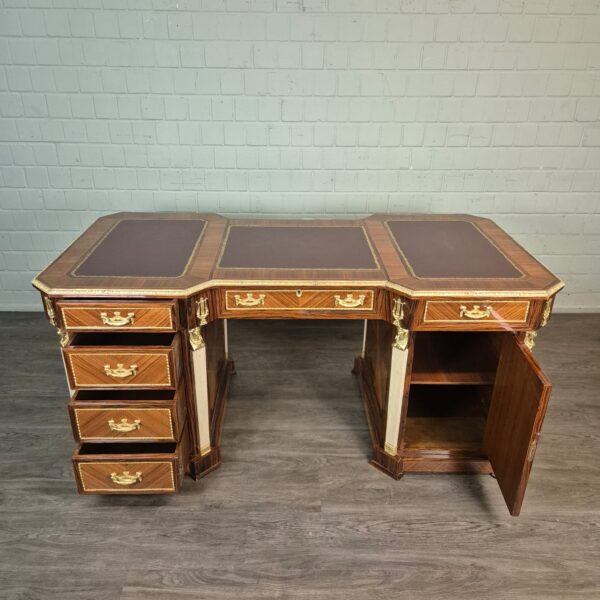 Bureau Noten Barokstijl 1,85 m - Afbeelding 15