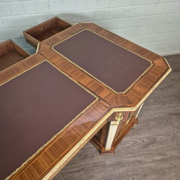Bureau Noten Barokstijl 1,85 m - Afbeelding 19