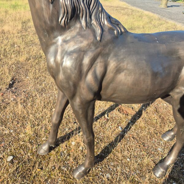 Beeld Tuinbeeld Paard Brons 1,52 m - Afbeelding 8
