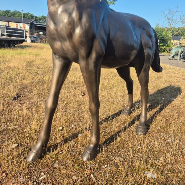 Beeld Tuinbeeld Paard Brons 1,52 m - Afbeelding 10