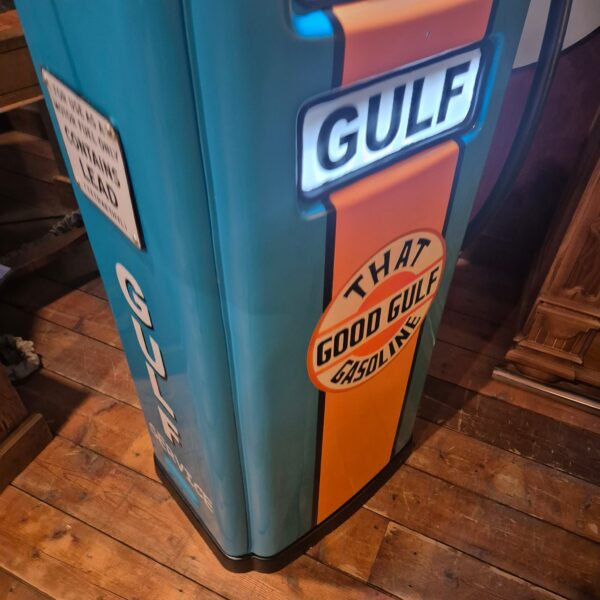 Benzinepomp Tankzuil Gilbarco 50er Jaren Gulf - Afbeelding 6