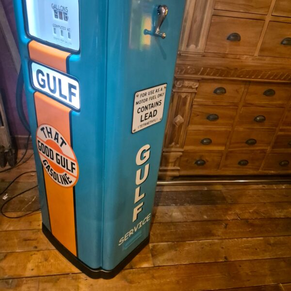 Benzinepomp Tankzuil Gilbarco 50er Jaren Gulf - Afbeelding 7