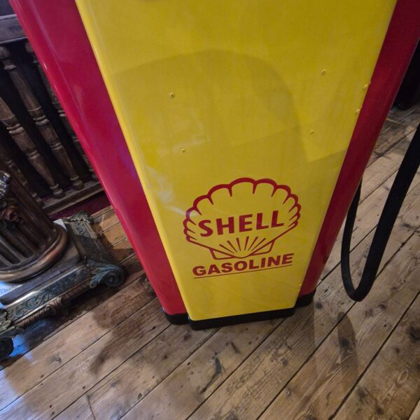 Benzinepomp Tankzuil Wayne 50er Jaren Shell - Afbeelding 8