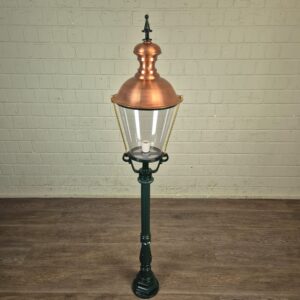 Lantaarn Tuinlamp Aluminium Koper 1,75 m