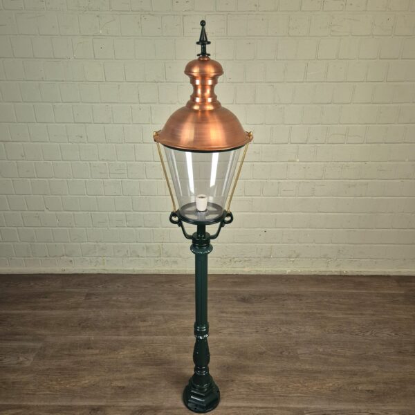 Lantaarn Tuinlamp Aluminium Koper 1,75 m