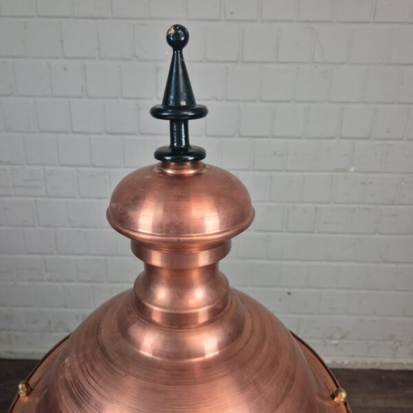 Lantaarn Tuinlamp Aluminium Koper 1,35 m - Afbeelding 5