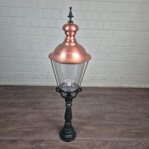 Lantaarn Tuinlamp Aluminium Koper 1,35 m