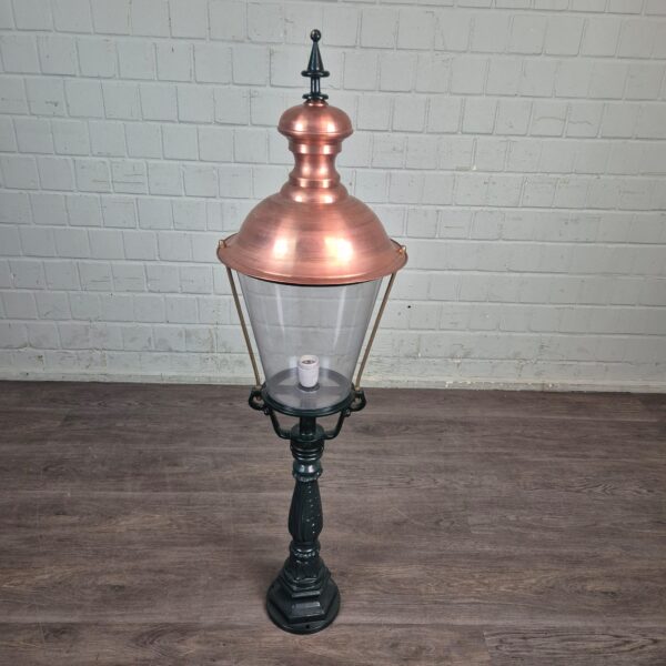 Lantaarn Tuinlamp Aluminium Koper 1,35 m