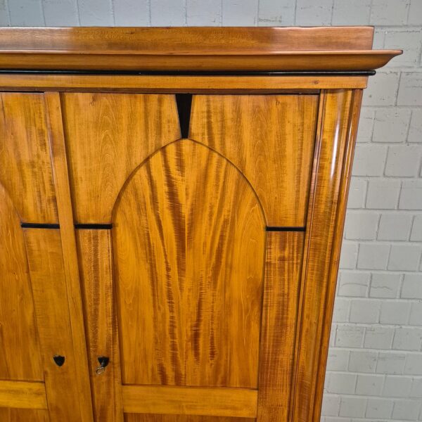 Kast Kledingkast Biedermeier 1850 Kersen - Afbeelding 7