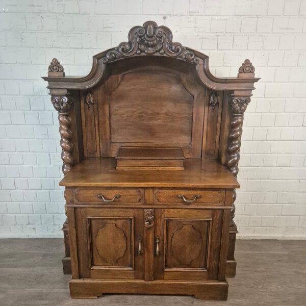 Credens Kast Buffetkast Gründerzeit 1880 Eiken - Afbeelding 2
