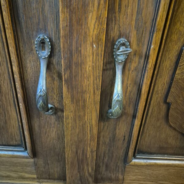 Credens Kast Buffetkast Gründerzeit 1880 Eiken - Afbeelding 7