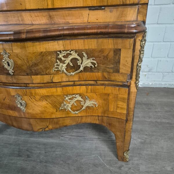 Secretaire Barok 1780 Noten - Afbeelding 7