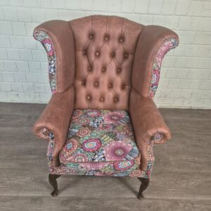Chesterfield Oorfauteuil Leder