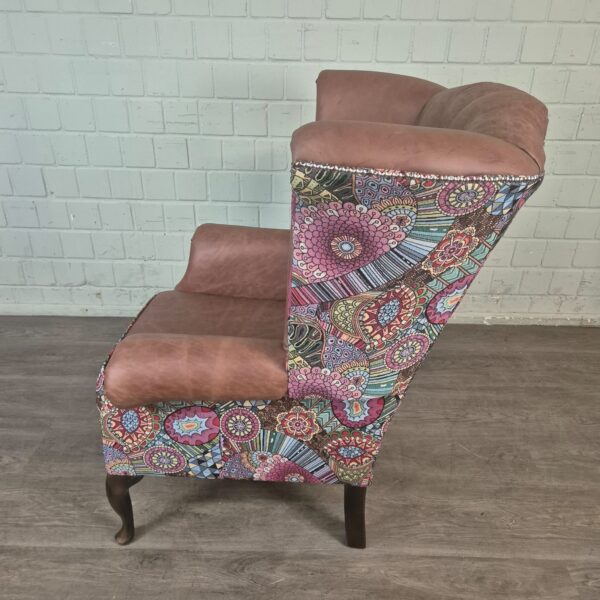 Chesterfield Oorfauteuil Leder - Afbeelding 11