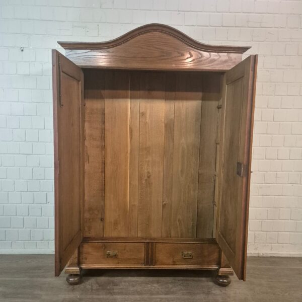 Kast Kledingkast Gründerzeit 1880 Eiken - Afbeelding 10