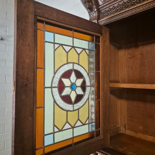 Buffetkast Kast Gründerzeit 1880 Eiken - Afbeelding 16
