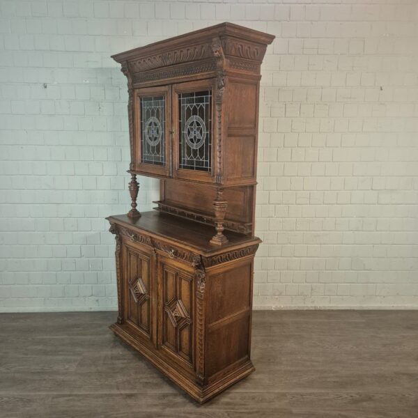 Buffetkast Kast Gründerzeit 1880 Eiken - Afbeelding 3
