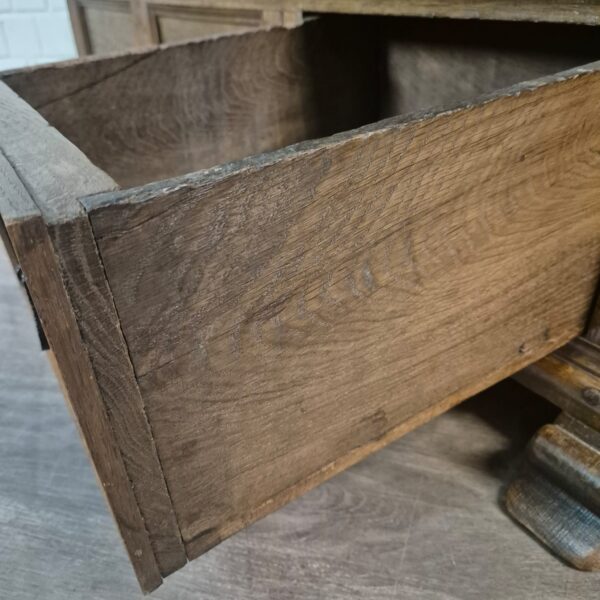 Kast Servieskast Barok 1770 Eiken - Afbeelding 15