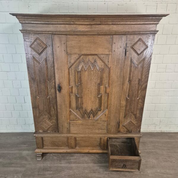 Kast Servieskast Barok 1770 Eiken - Afbeelding 16