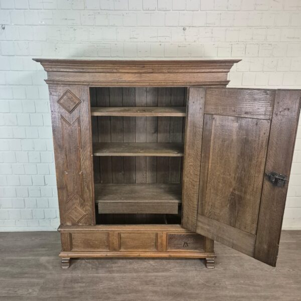 Kast Servieskast Barok 1770 Eiken - Afbeelding 11