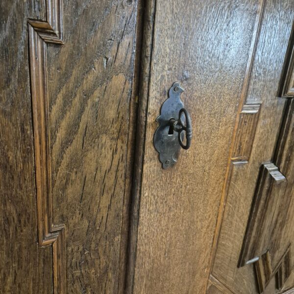 Kast Servieskast Barok 1770 Eiken - Afbeelding 10