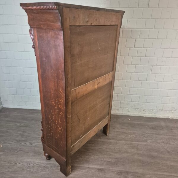 Secretaire Biedermeier 1830 Eiken - Afbeelding 14