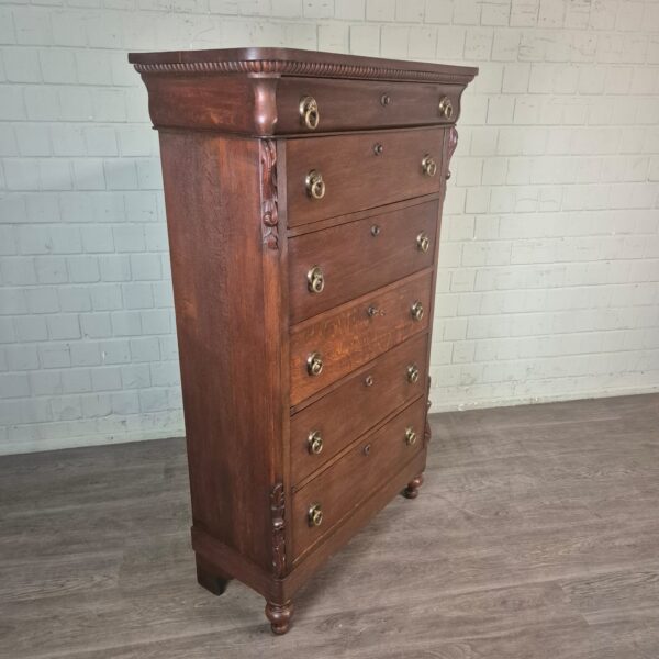 Secretaire Biedermeier 1830 Eiken