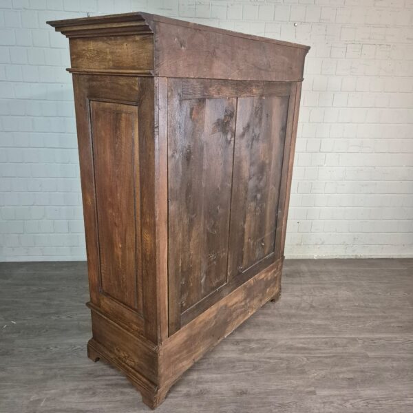 Kast Kledingkast Biedermeier 1820 Eiken - Afbeelding 12