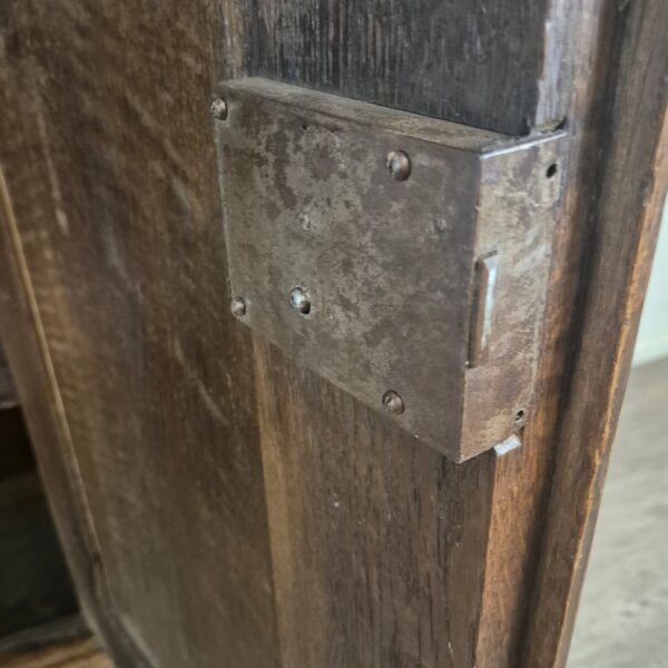Kast Kledingkast Biedermeier 1820 Eiken - Afbeelding 11