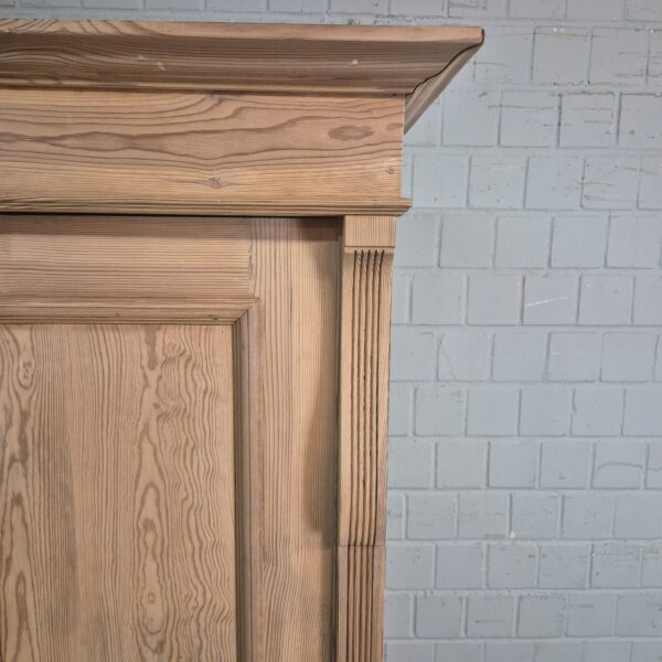 Kast Kledingkast Jugendstil 1910 Grenen - Afbeelding 5