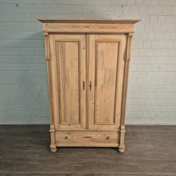 Kast Kledingkast Jugendstil 1910 Grenen - Afbeelding 2