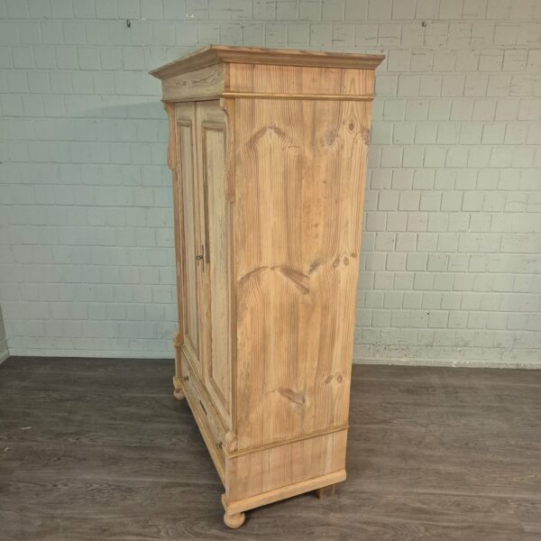 Kast Kledingkast Jugendstil 1910 Grenen - Afbeelding 3