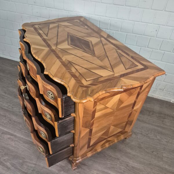 Barokcommode Commode Barok 1780 Noten - Afbeelding 14