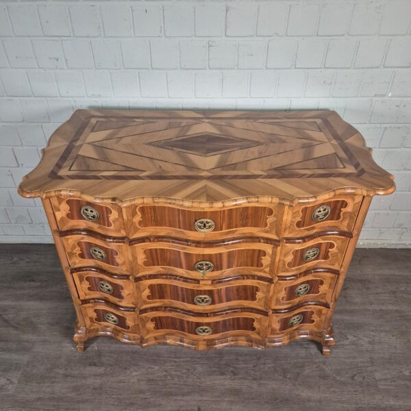 Barokcommode Commode Barok 1780 Noten - Afbeelding 2