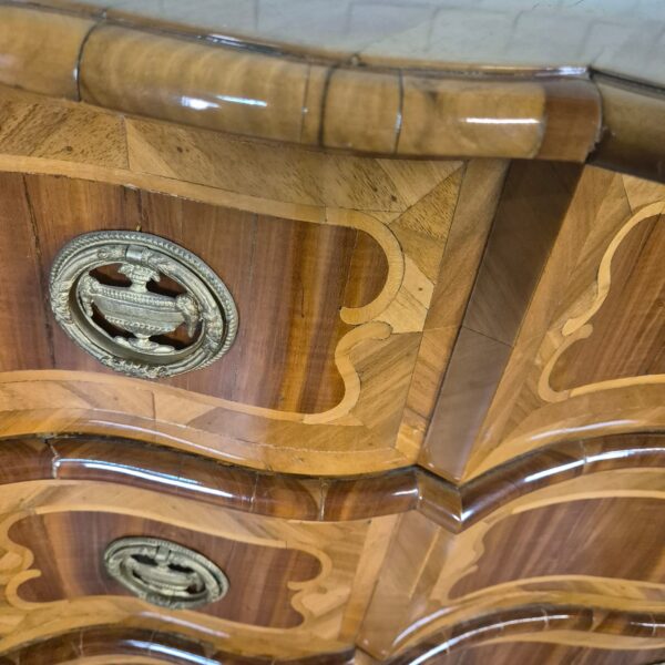 Barokcommode Commode Barok 1780 Noten - Afbeelding 8