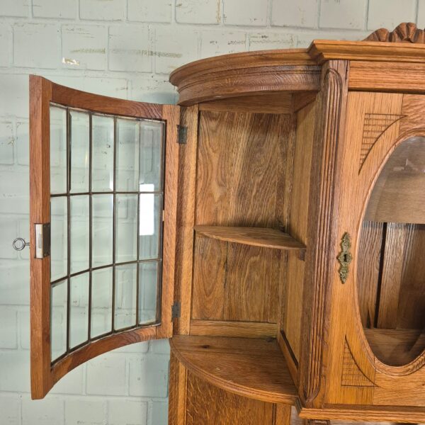 Buffetkast Kast Jugendstil 1910 Eiken - Afbeelding 13