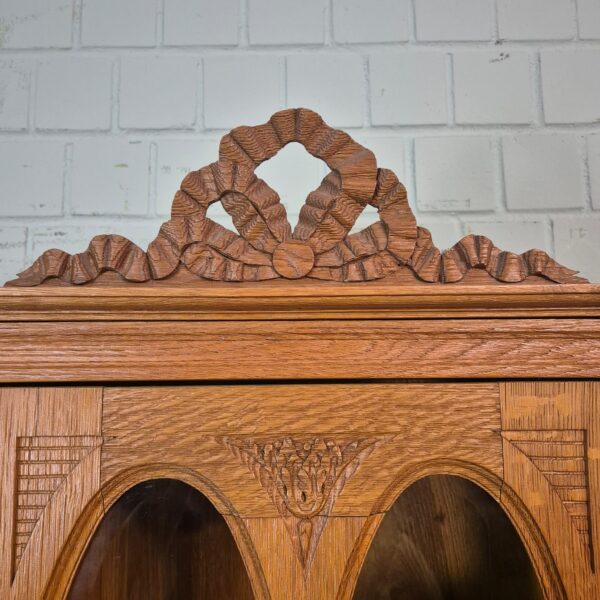 Buffetkast Kast Jugendstil 1910 Eiken - Afbeelding 7