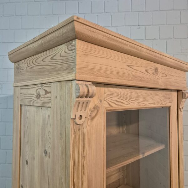 Vitrine Servieskast Gründerzeit 1880 Grenen - Afbeelding 4