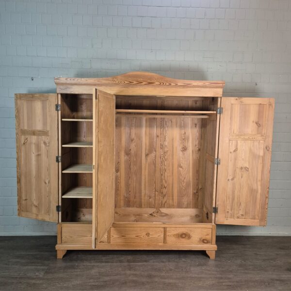 Kast Kledingkast Jugendstil 1910 Grenen - Afbeelding 6
