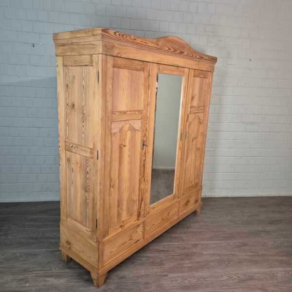Kast Kledingkast Jugendstil 1910 Grenen