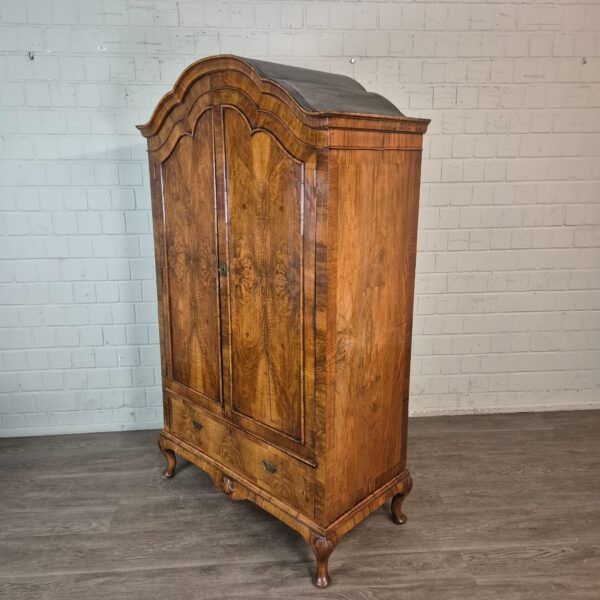 Kast Kledingkast Biedermeier 1800 Noten - Afbeelding 3