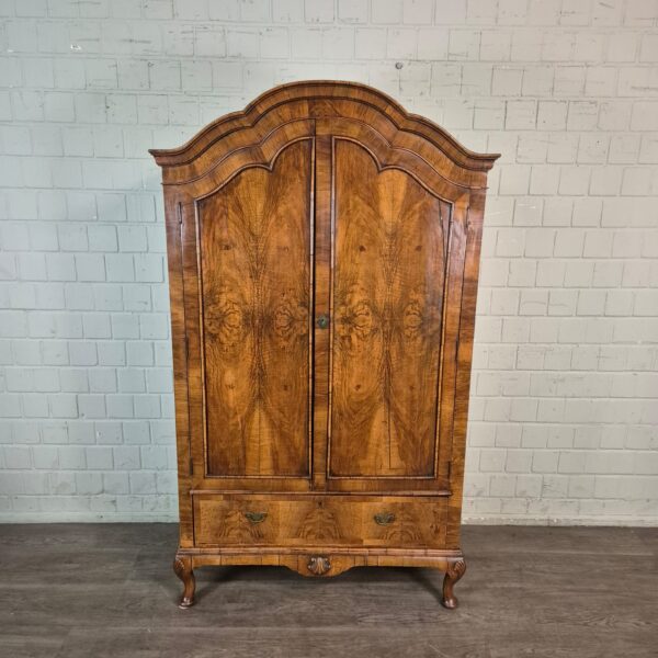 Kast Kledingkast Biedermeier 1800 Noten - Afbeelding 2