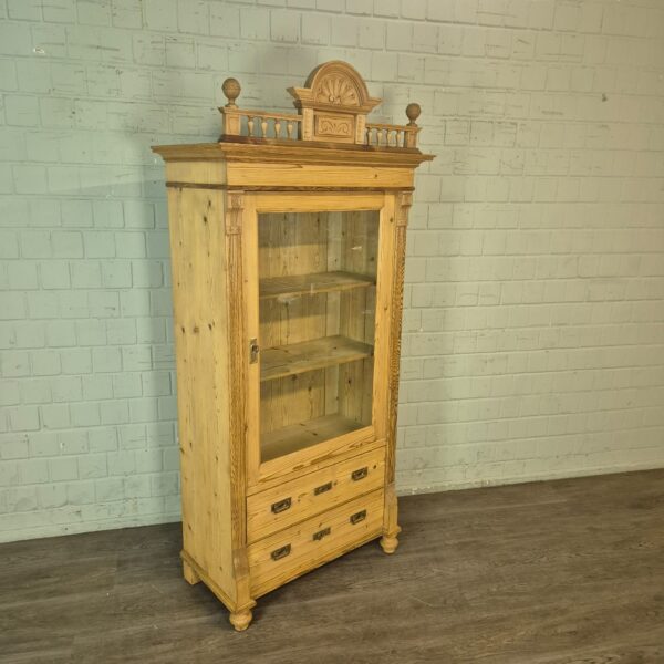 Vitrine Servieskast Jugendstil 1900 Grenen