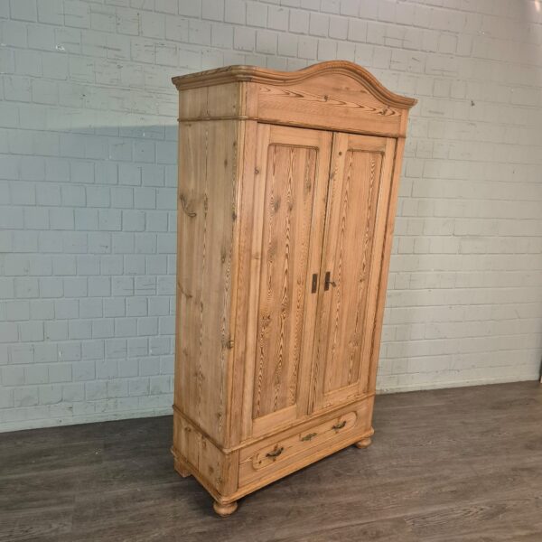 Kast Kledingkast Gründerzeit 1890 Grenen - Afbeelding 2