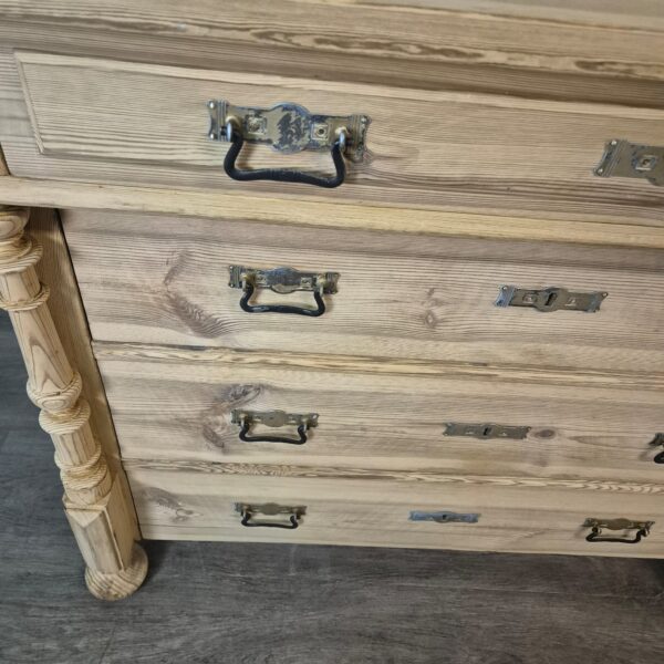 Commode Gründerzeit 1880 Grenen - Afbeelding 5