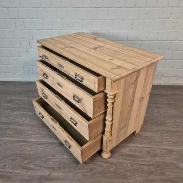Commode Gründerzeit 1880 Grenen - Afbeelding 6