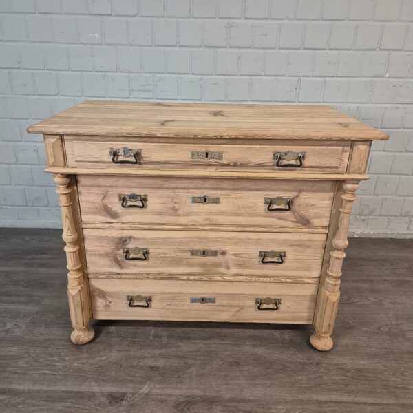 Commode Gründerzeit 1880 Grenen - Afbeelding 2