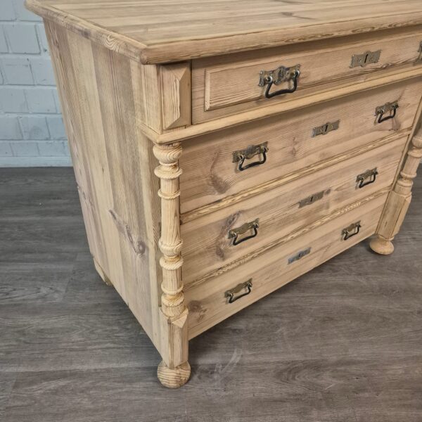 Commode Gründerzeit 1880 Grenen - Afbeelding 4