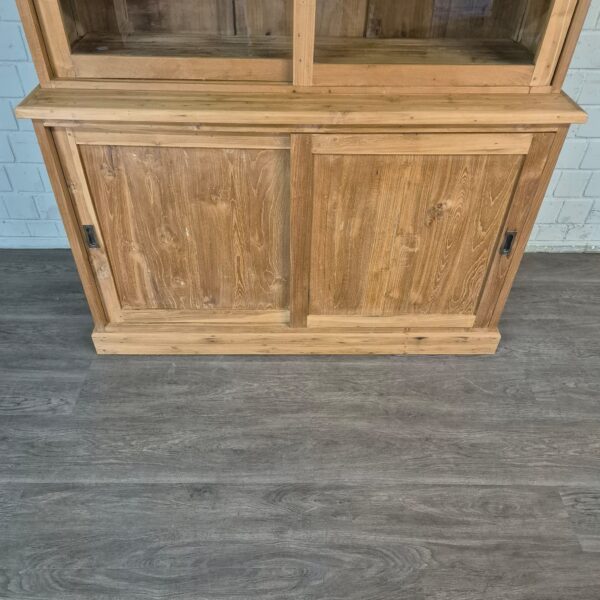 Vitrine Boekenkast Teak 1,50 m - Afbeelding 5